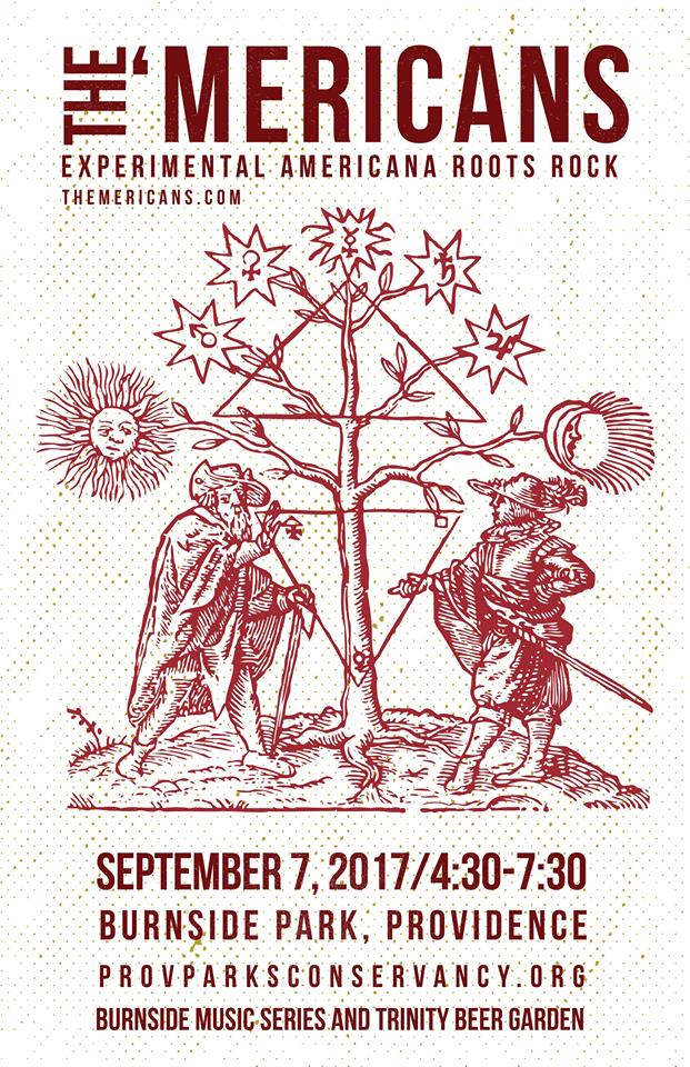 MERICANS 9.7.17 BURNSIDE PART POSTER